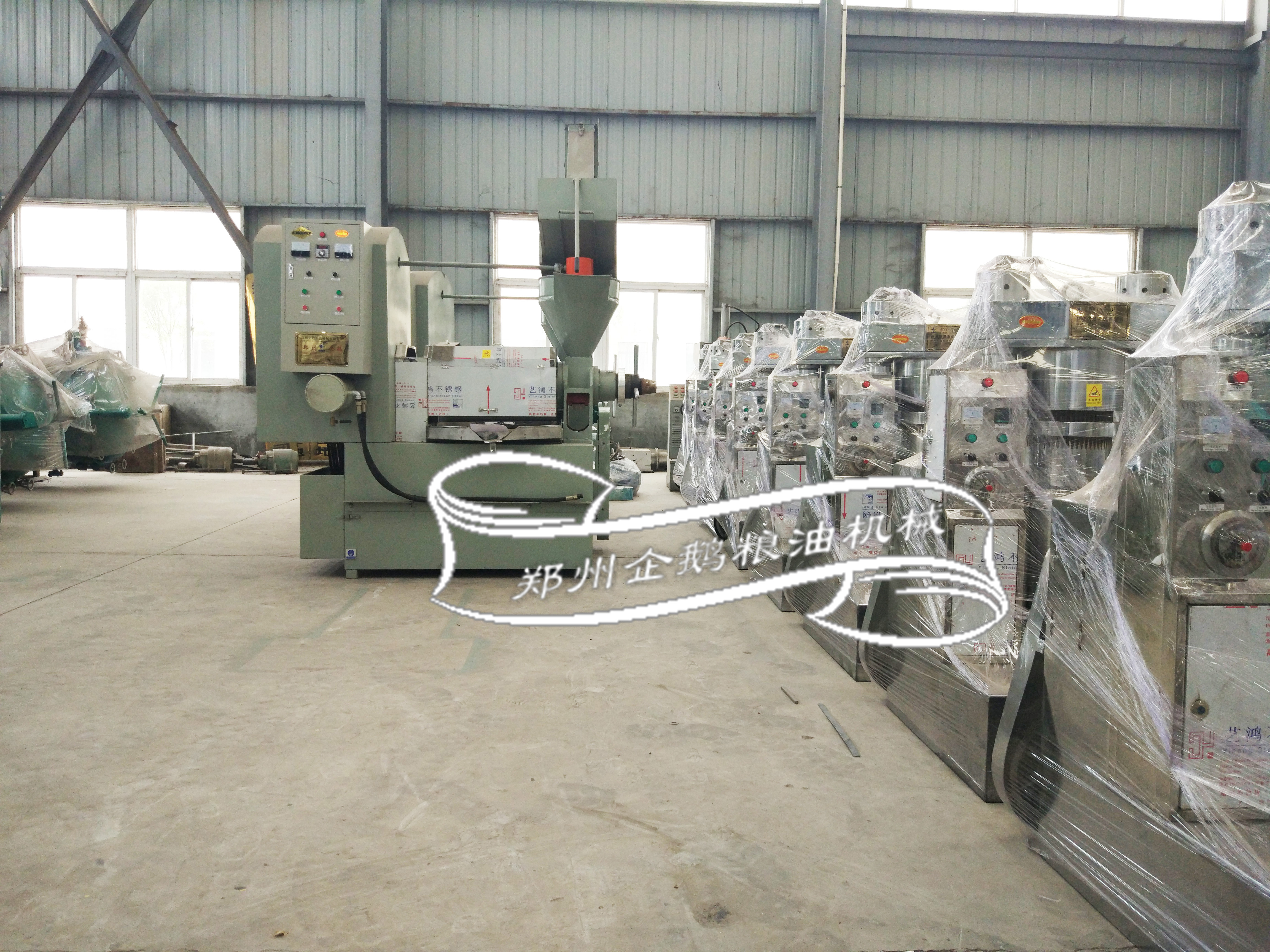 鄭州企鵝糧油機(jī)械榨油機(jī)設(shè)備您所知道的都在這(圖1) 榨油機(jī)